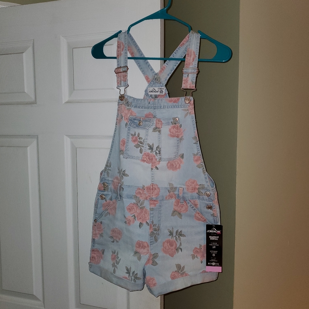 Jordache Girl's Shortall NWT